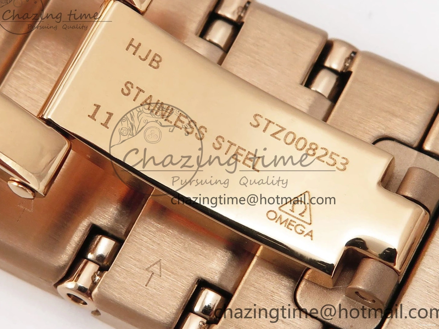 0202 DailyWear Constellation 39mm RG ASWF 1:1 Best Edition White Dial on RG Bracelet A 7781